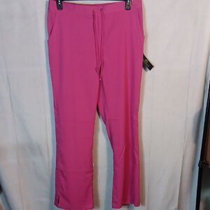 Natural Uniforns Pink Drawstring Women's Scrub Pants